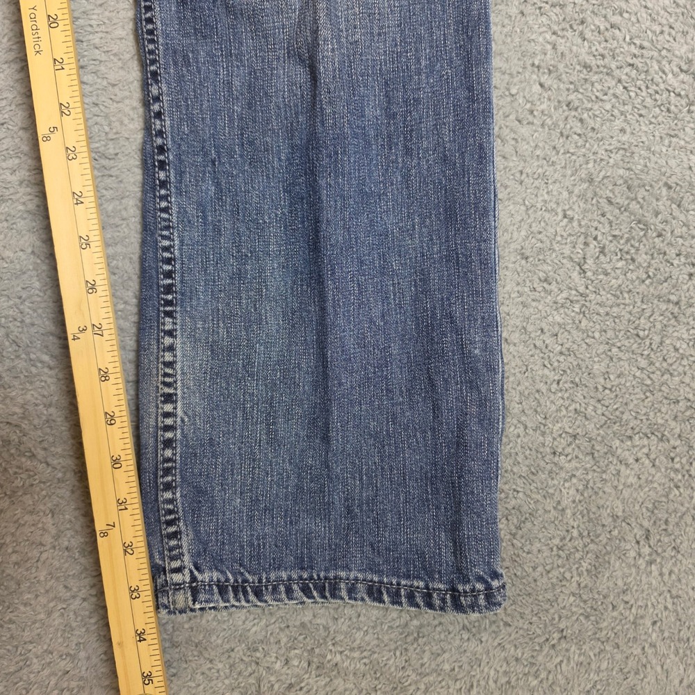 Rocawear Jeans Mens 38x34 Blue Good Y2K Baggy Embroidered Original Fit Denim - Picture 6 of 12